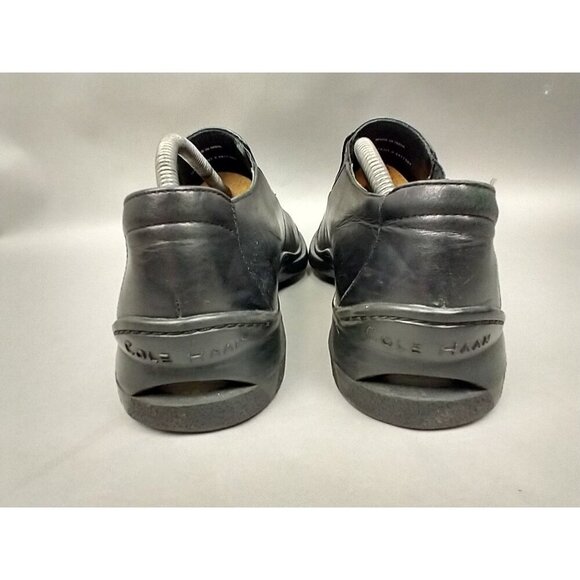 Cole Haan Nike Air Men Black Moc Slip On Loafers 9.5M Comfort Dress SHOES - Picture 4 of 14